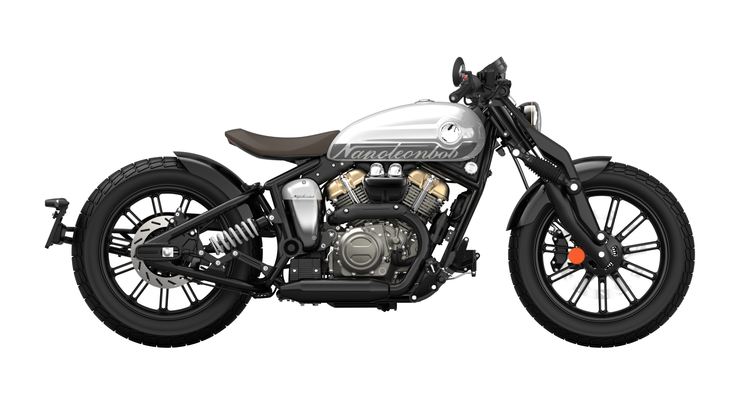 Bobber in Silber